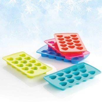 Tray for making heart-shaped ice cubes, great for parties. Tray for making heart-shaped ice cubes, great for parties.